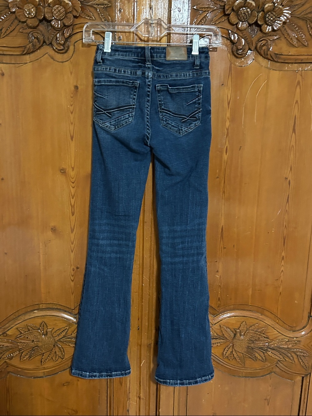 BKE Denim Stella Mid-Rise Slim Fit Boot Cut Jeans. 23X31.5 - Picture 4 of 6